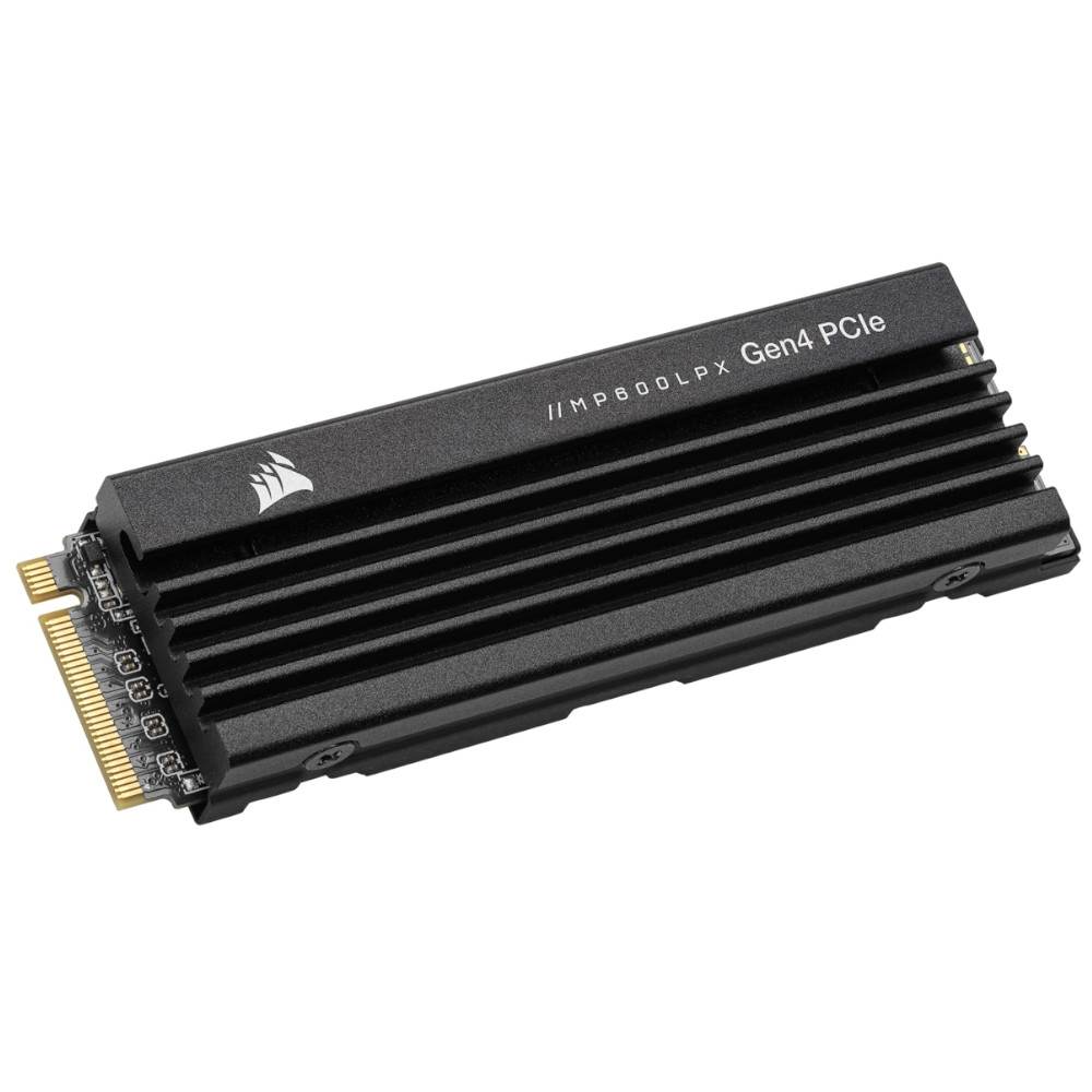 Corsair Force MP600 PRO LPX 500GB NVMe PCIe 4.0 M.2 Solid State Drive with Heatsink (CSSD-F0500GBMP600PLP)