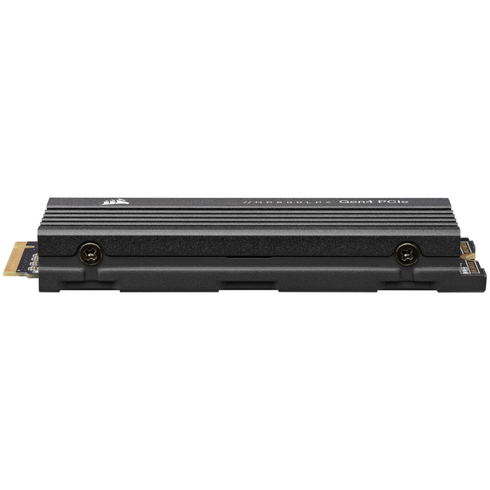 CORSAIR - Corsair Force MP600 PRO LPX 500GB NVMe PCIe 4.0 M.2 Solid State Drive with Heatsink (CSSD-F0500GBMP600PLP)