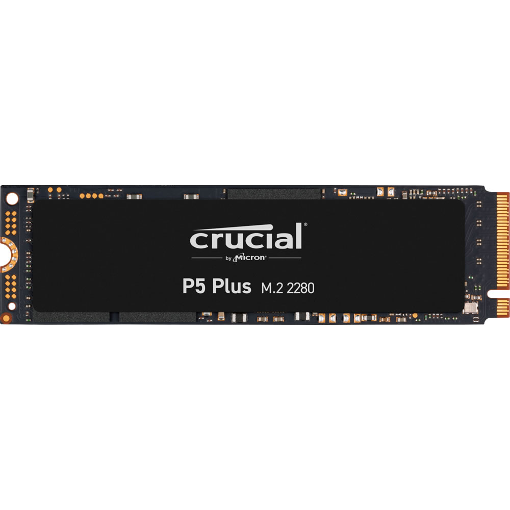 Crucial - Crucial P5 Plus 500GB M.2 2280 PCI-e 4.0 x4 3D NAND NVMe Solid State Drive