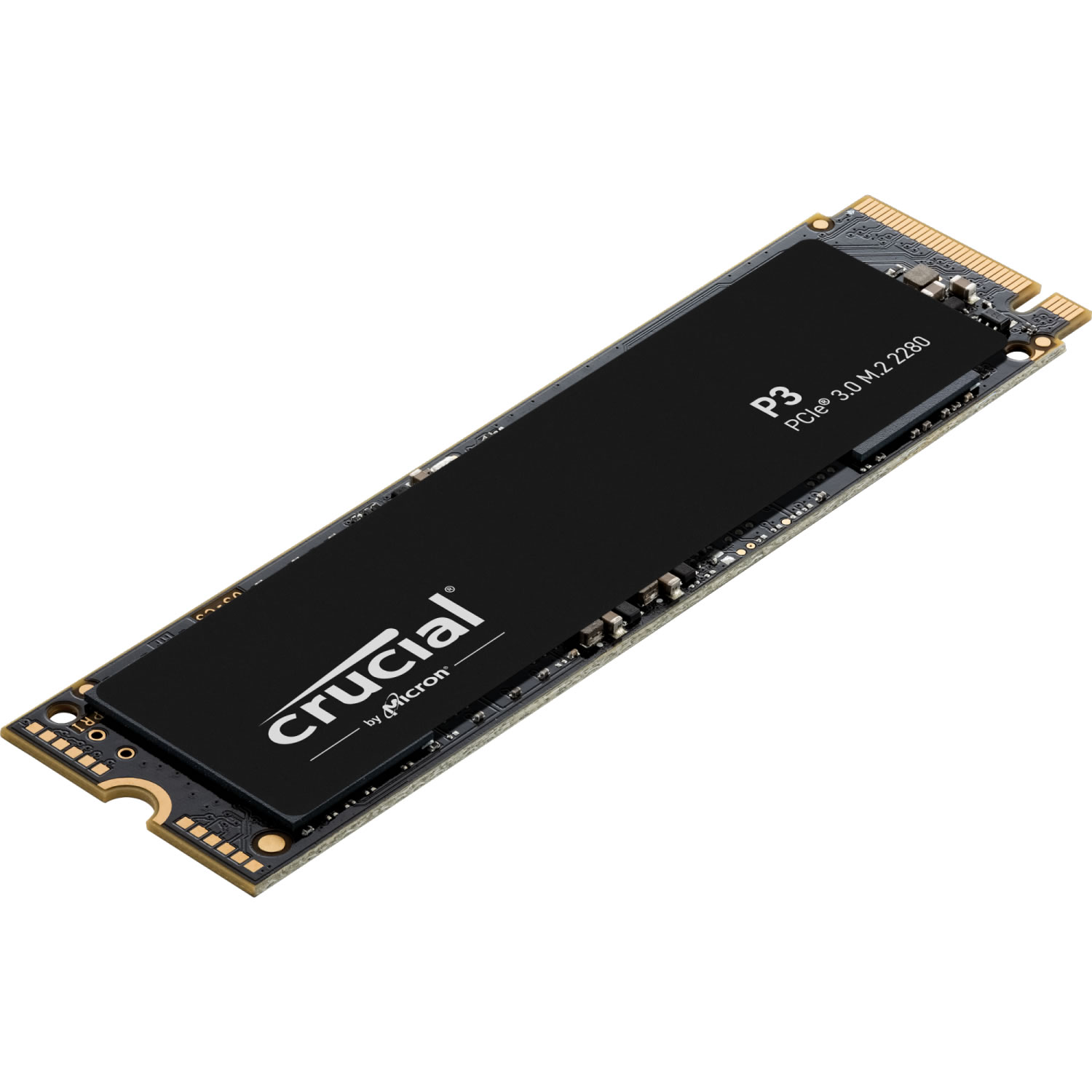 Crucial - Crucial P3 1TB M.2 2280 PCI-e 3.0 NVMe Solid State Drive