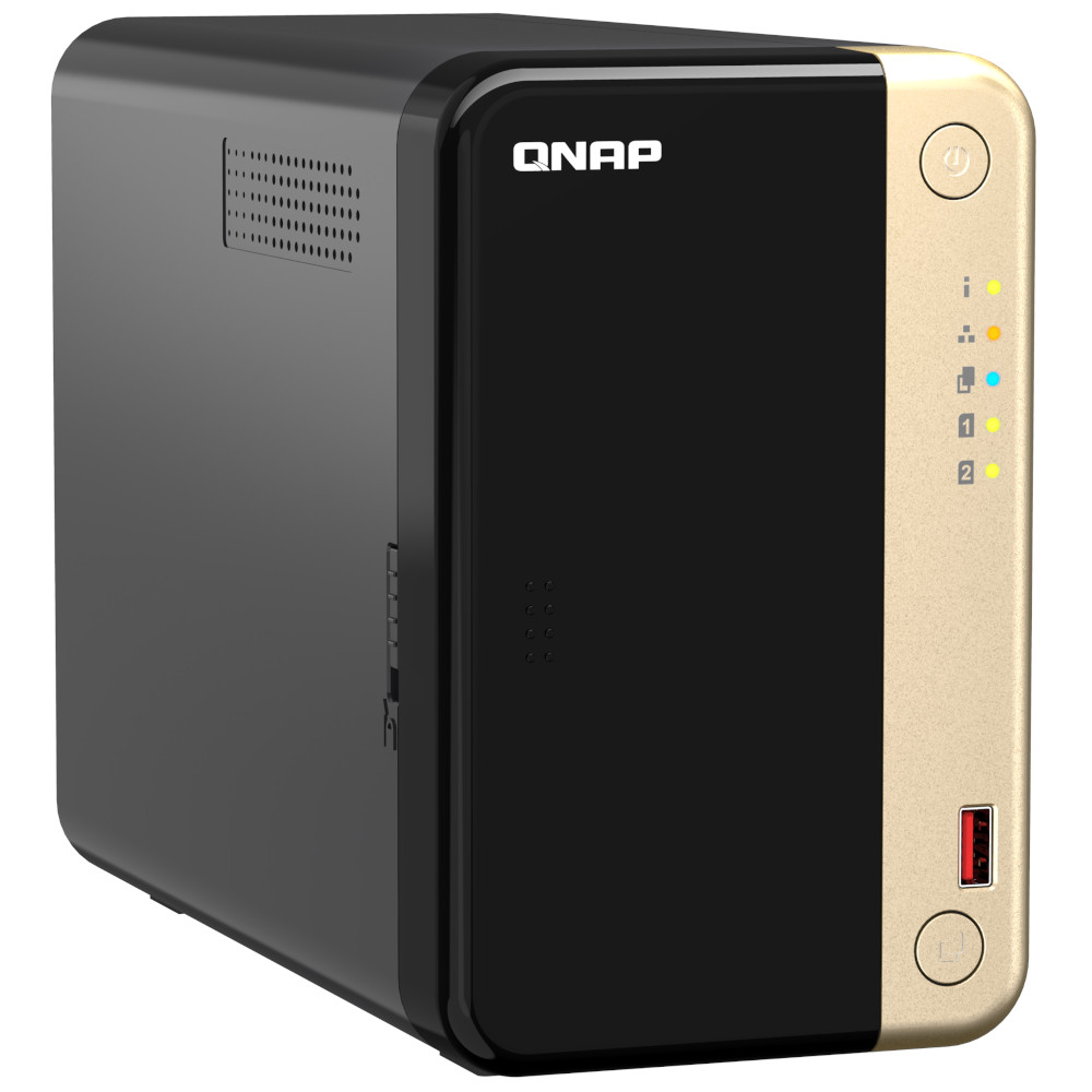 QNap - QNap TS-264-8G 2 Bay Home and Office NAS Enclosure