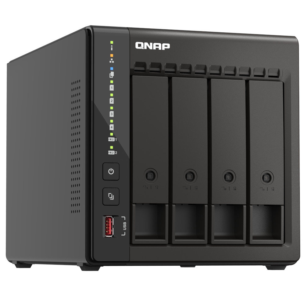 QNap - QNap TS-453E-8G 4 Bay Home and Office NAS Enclosure