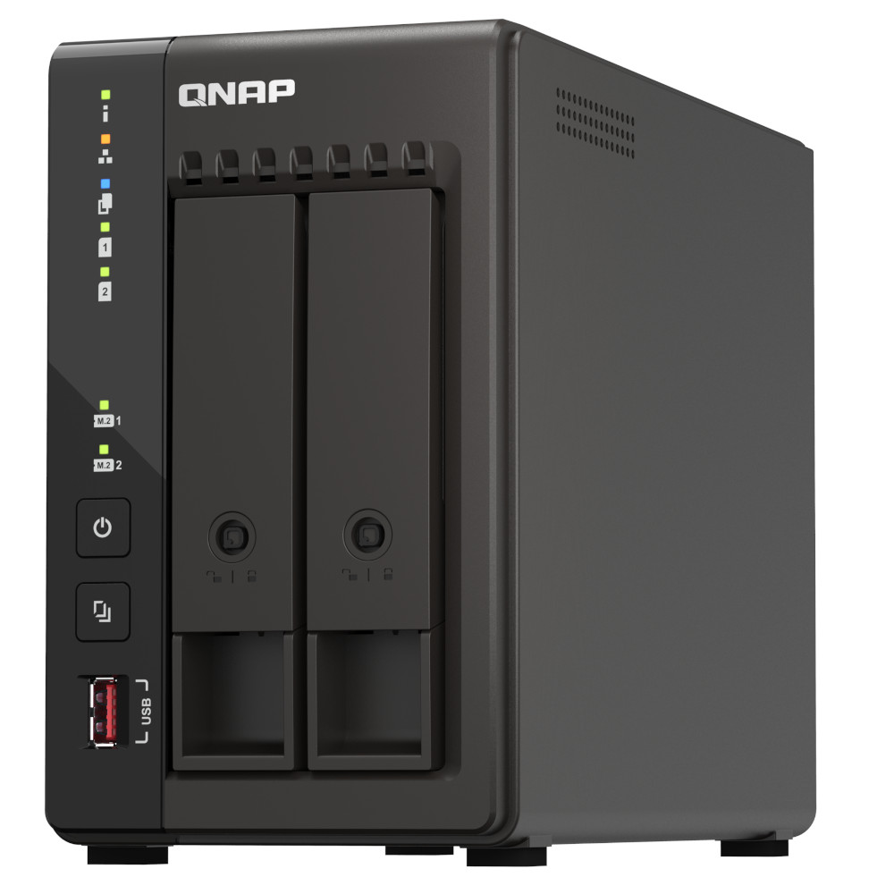 QNap - QNap TS-253E-8G 2 Bay Home and Office NAS Enclosure