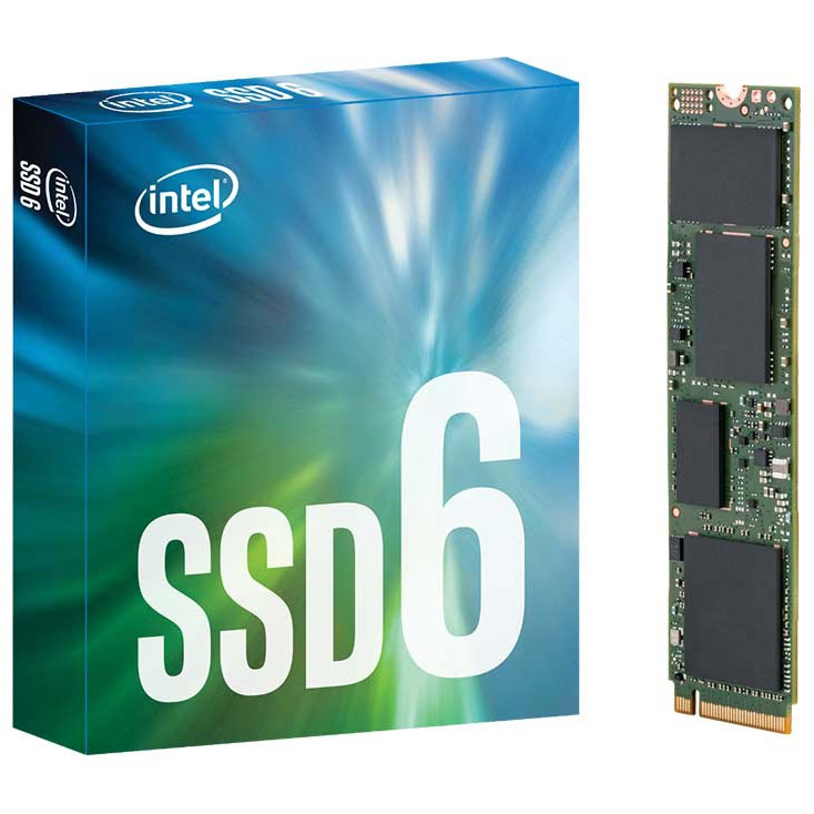 Intel - Intel 660P 512GB M.2-2280 PCI-e 3.0 x 4 NVMe QLC 3D NAND Solid State Drive (SSDPEKNW512G8X1)