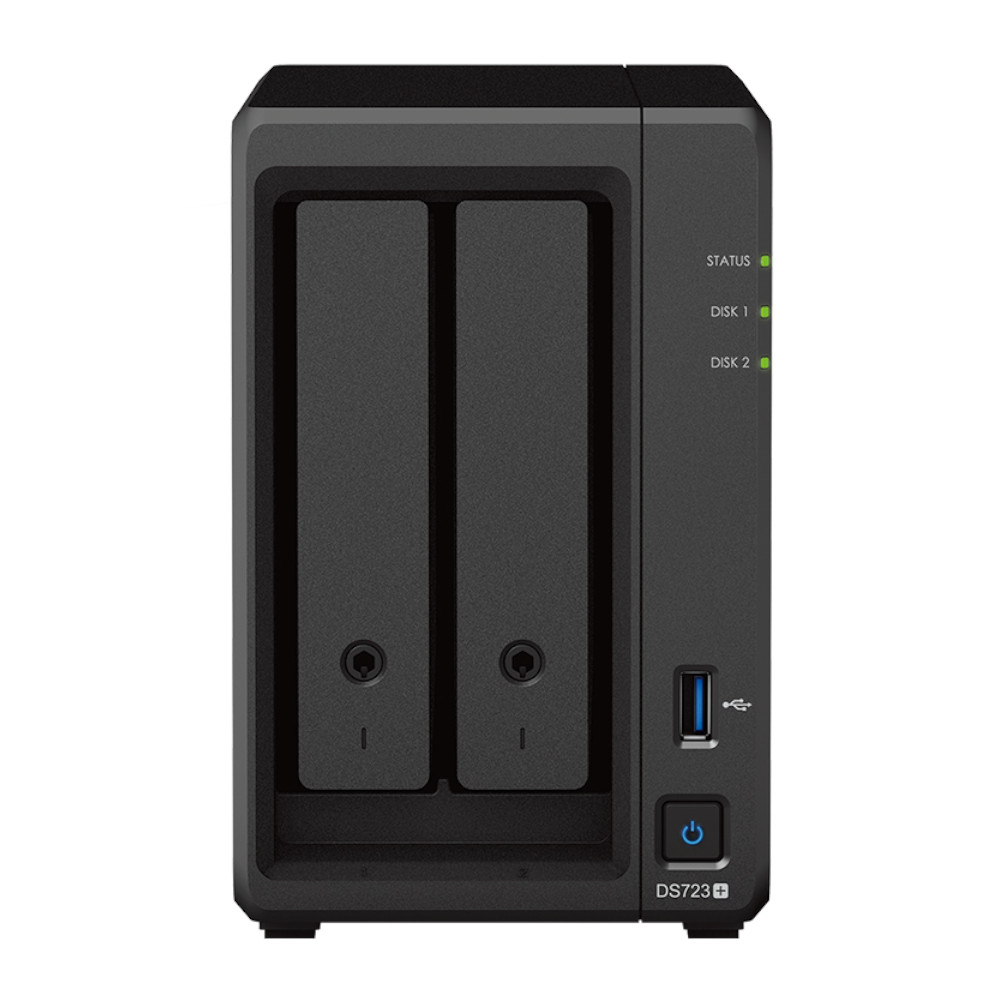 Synology Diskstation DS723+ 2 Bay Home and Office NAS Enclosure