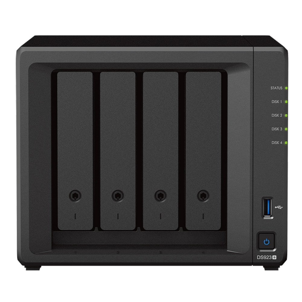 Synology Diskstation DS923+ 4 Bay Home and Office NAS Enclosure