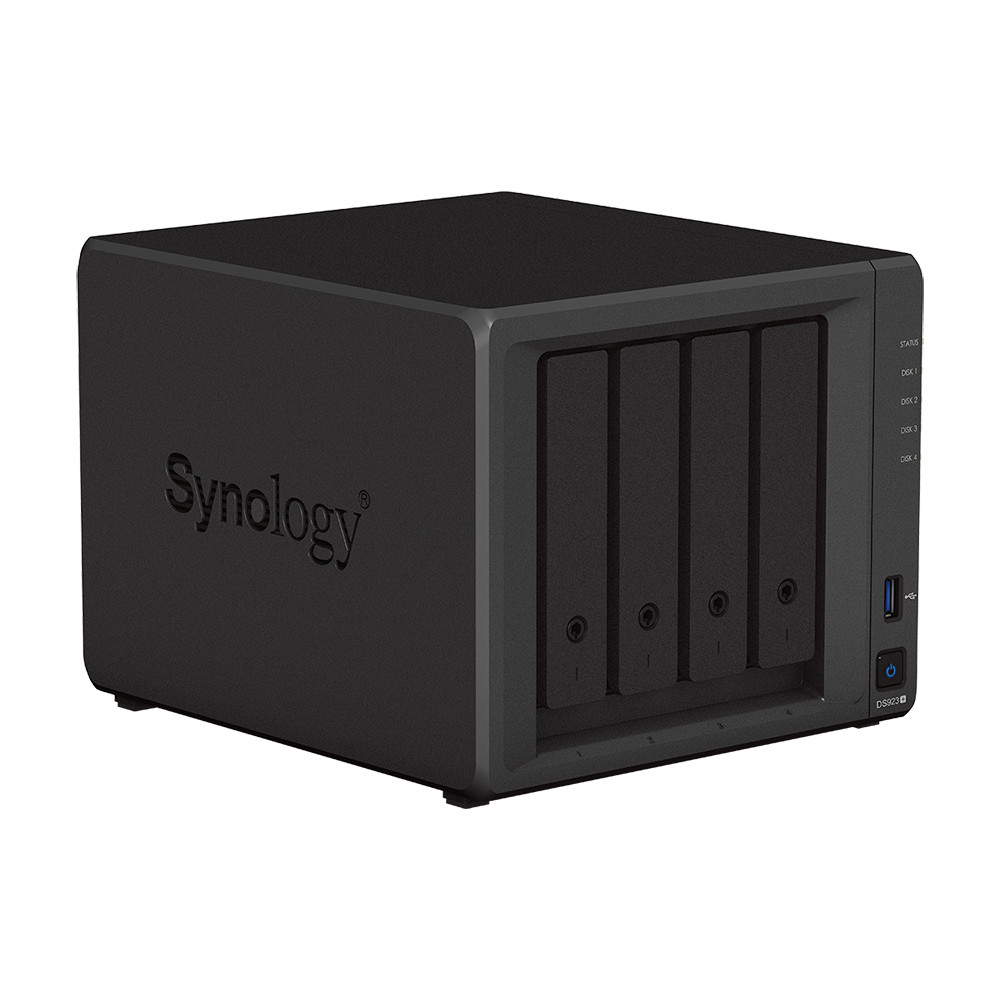 Synology - Synology Diskstation DS923+ 4 Bay Home and Office NAS Enclosure