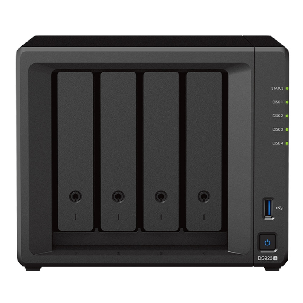 Synology 16TB DS923+ 4-Bay NAS Enclosure Kit With Synology NAS