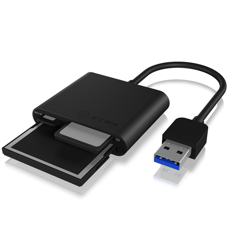 ICY BOX - IcyBox External Multi Card Reader to USB 3.0