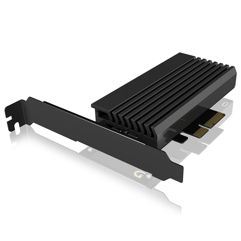 IcyBox PCIe Expansion Card for 1x M.2 PCIe (NVMe) SSD to PCIe 3.0 x4