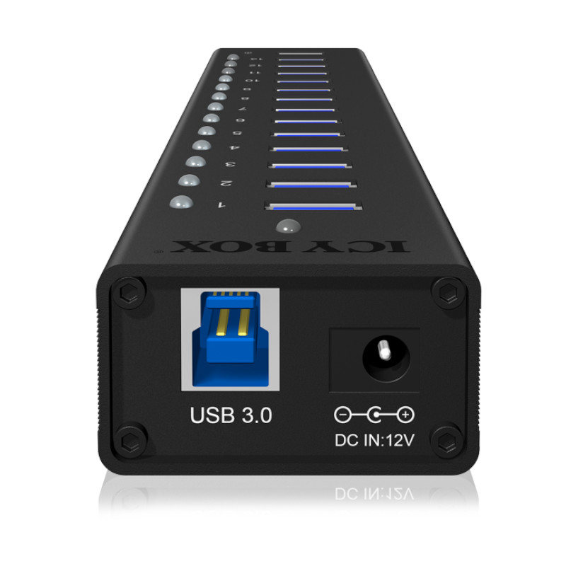 ICY BOX - IcyBox 13 Port USB 3.0, 1 USB Charging Port Hub