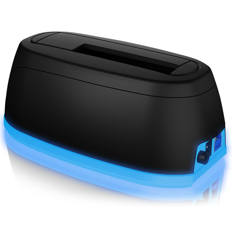 ICY BOX - IcyBox Docking Station 2.5" and 3.5" HDD/SSD with Ambience Lighting
