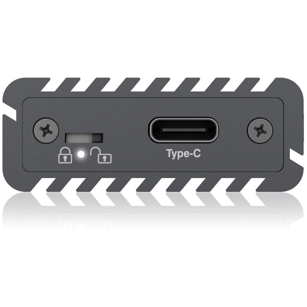 ICY BOX - IcyBox Enclosure for 1x M.2 NVMe & SATA with USB 3.1 (Gen 2) Type-C® & Type-A Connector
