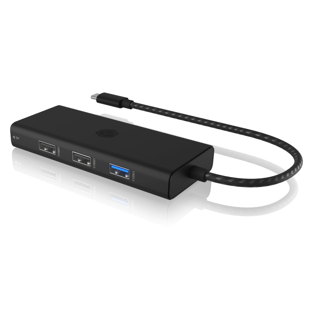 ICY BOX - IcyBox 7 in 1 USB Type-C® Docking Station with Triple Video Output