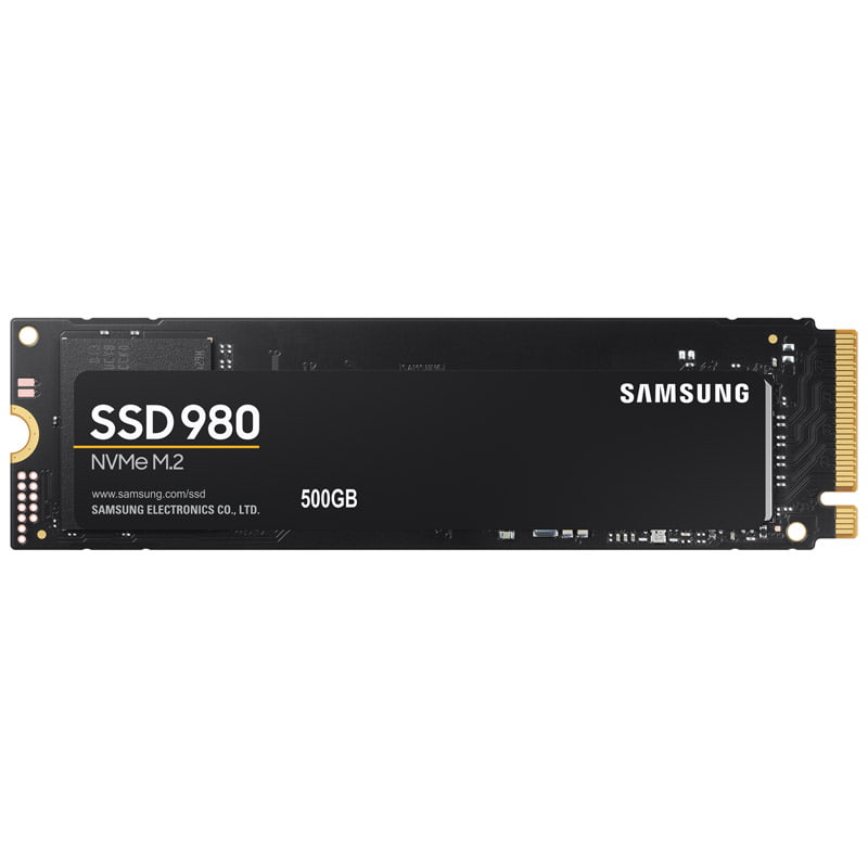 Samsung - Samsung 980 500GB M.2 2280 PCI-e 3.0 NVMe Solid State Drive