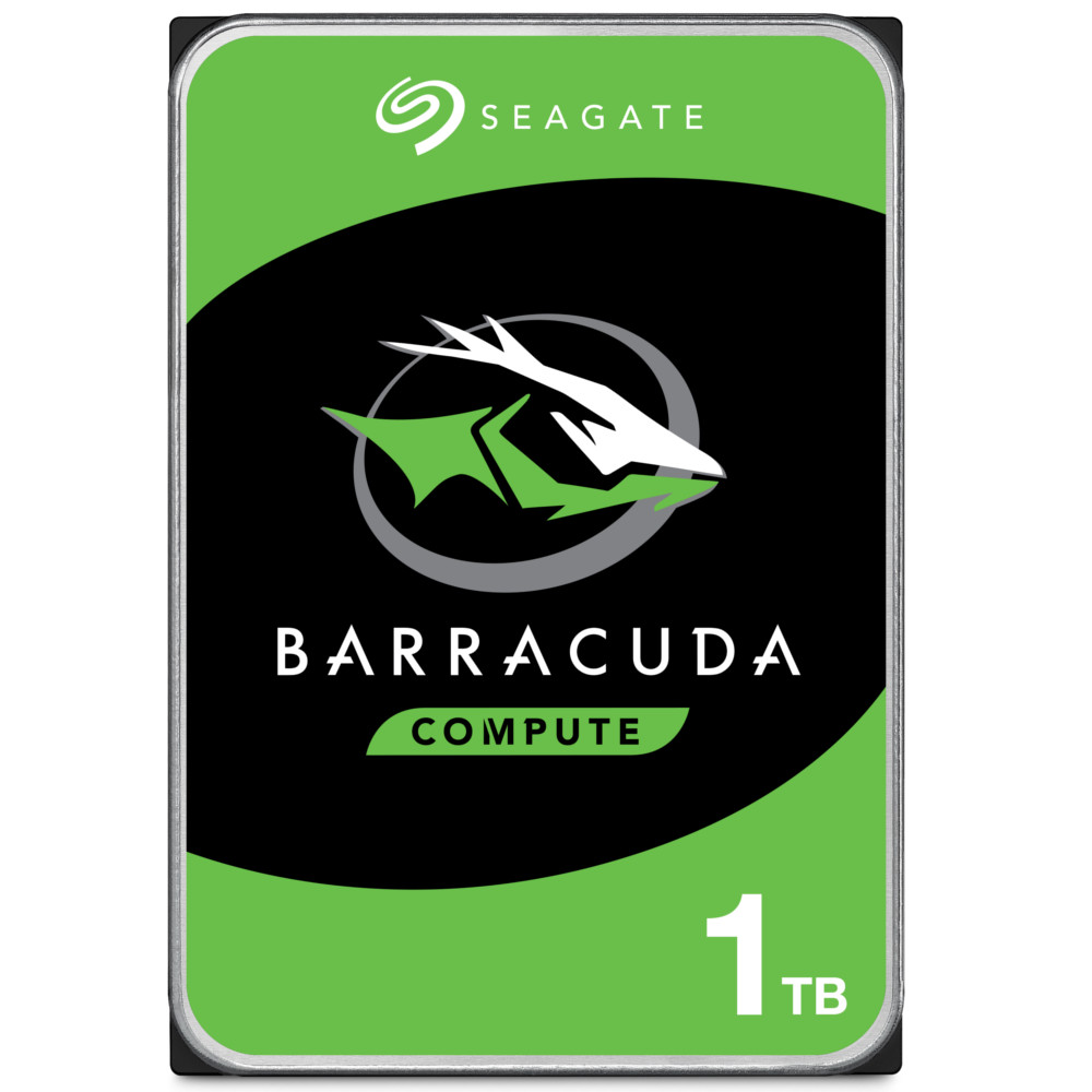 Seagate 1TB BarraCuda HDD 7200rpm 64MB Cache Internal Hard Drive (ST1000DM010)