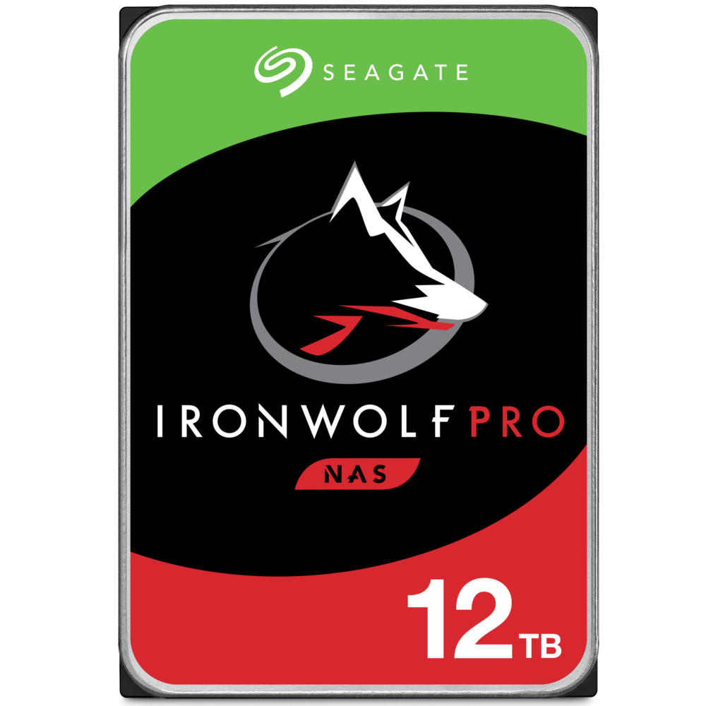 Seagate - Seagate 12TB IronWolf PRO NAS 7200RPM HDD 256MB Cache Internal Hard Drive (ST12000NE0008)