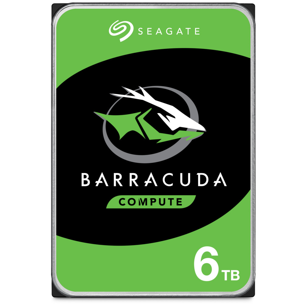 Seagate 6TB Barracuda HDD 5400RPM 256MB Cache Internal Hard Drive (ST6000DM003)