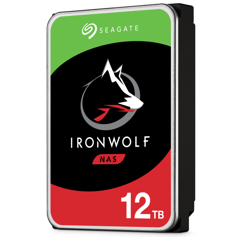 Seagate - Seagate 12TB IronWolf NAS 7200RPM HDD 256MB Cache Internal Hard Drive (ST12000VN0008)