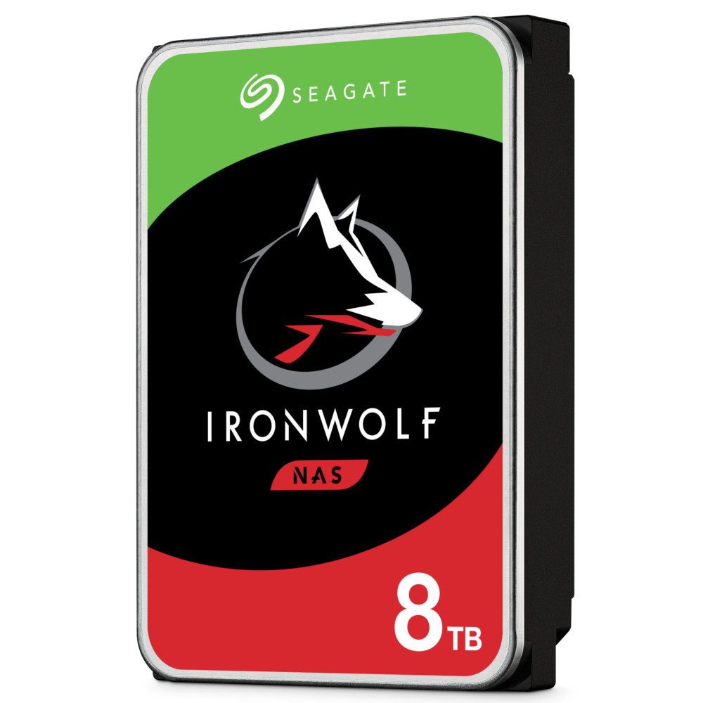 Seagate - Seagate 8TB IronWolf NAS 7200RPM HDD 256MB Cache Internal Hard Drive (ST8000VN004)