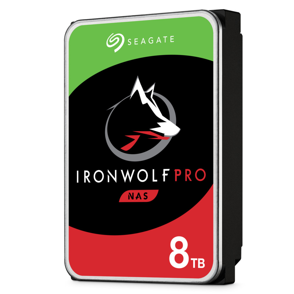 Seagate - Seagate 8TB IronWolf PRO NAS 7200RPM HDD 256MB Cache Internal Hard Drive (ST8000NE001)