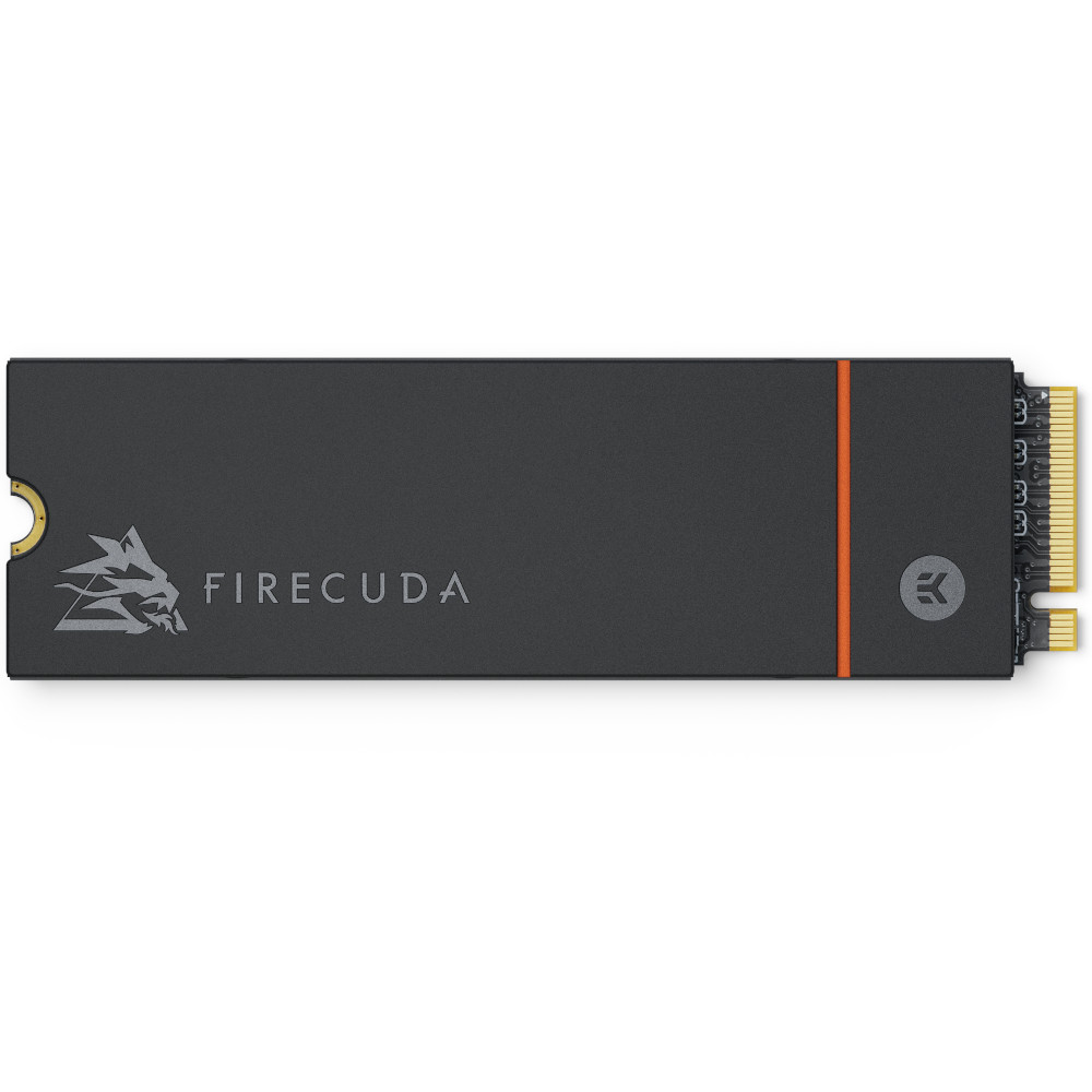 Seagate FireCuda 530 500GB SSD PCIe Gen4 NVMe M.2 Solid State Drive with EKWB Heatsink