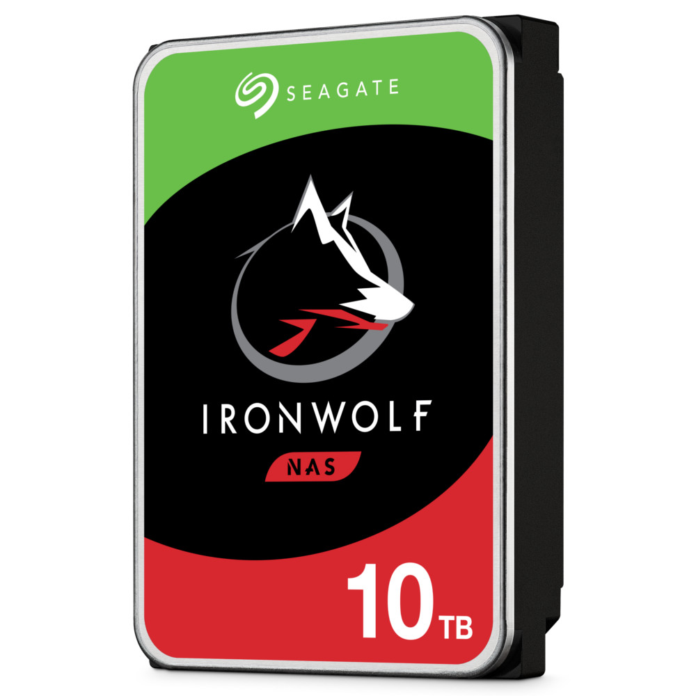 Seagate - Seagate 10TB IronWolf NAS 7200RPM HDD 256MB Cache Internal Hard Drive (ST10000VN000)