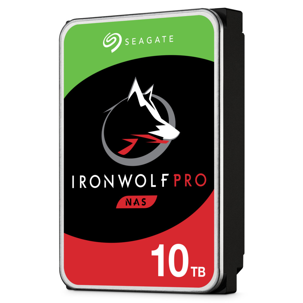 Seagate - Seagate 10TB IronWolf PRO NAS 7200RPM HDD 256MB Cache Internal Hard Drive (ST10000NE000)