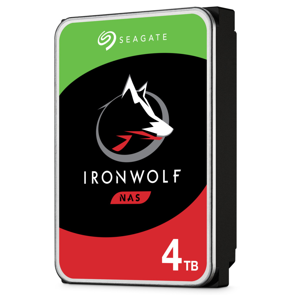Seagate - Seagate 4TB IronWolf NAS 5400RPM HDD 256MB Cache Internal Hard Drive (ST4000VN006)