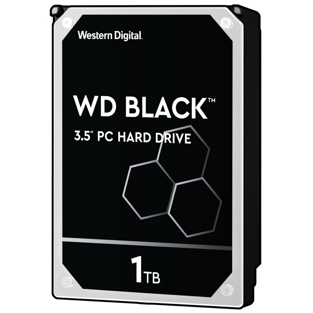 WD - WD 1TB Black HDD 7200RPM 64MB Cache Internal Performance Hard Drive (WD1003FZEX)