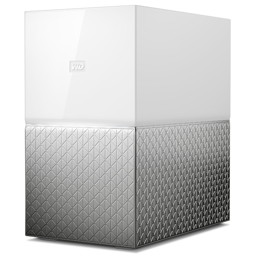 WD - WD My Cloud Home DUO Personal 4TB Networked Attached Storage (WDBMUT0040JWT)