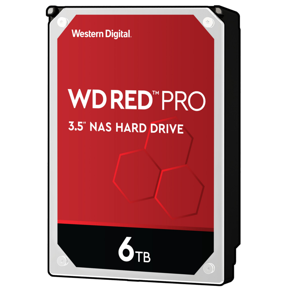 WD - WD 6TB Red Pro 7200rpm HDD 256MB Cache Internal NAS Hard Drive (WD6003FFBX)