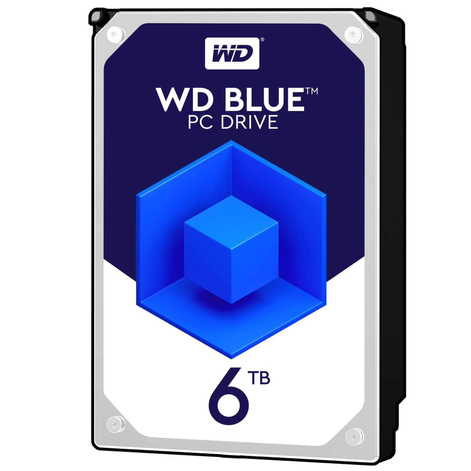 WD - WD 6TB Blue HDD 5400rpm 256MB Cache Internal Hard Drive (WD60EZAZ)