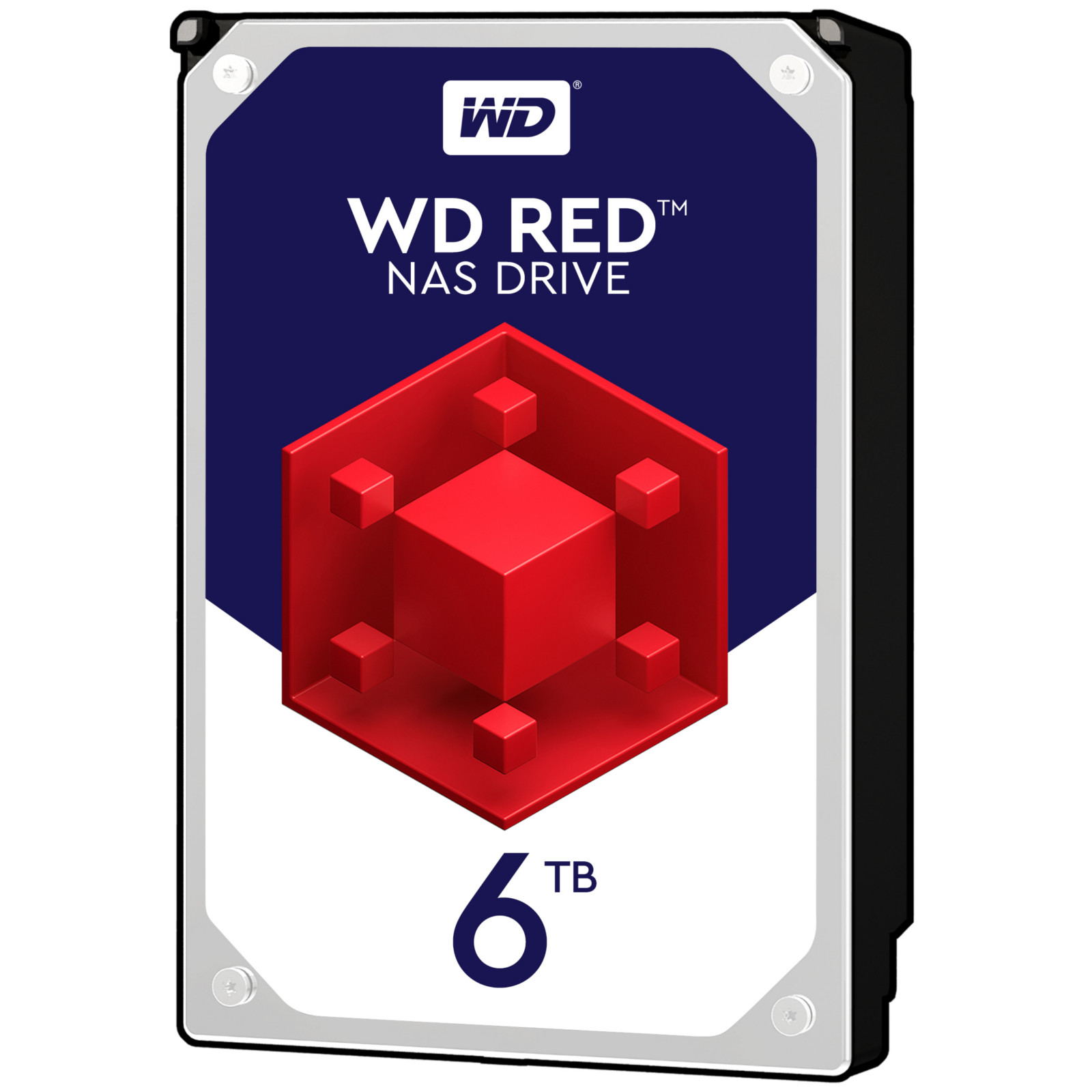 WD - WD 6TB Red 5400rpm HDD 256MB Cache Internal NAS Hard Drive (WD60EFAX)