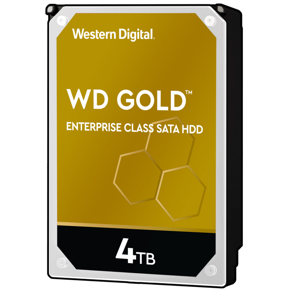 WD Gold 4TB 3.5" 7200RPM HDD 256MB Cache Datacenter Hard Drive (WD4003FRYZ)