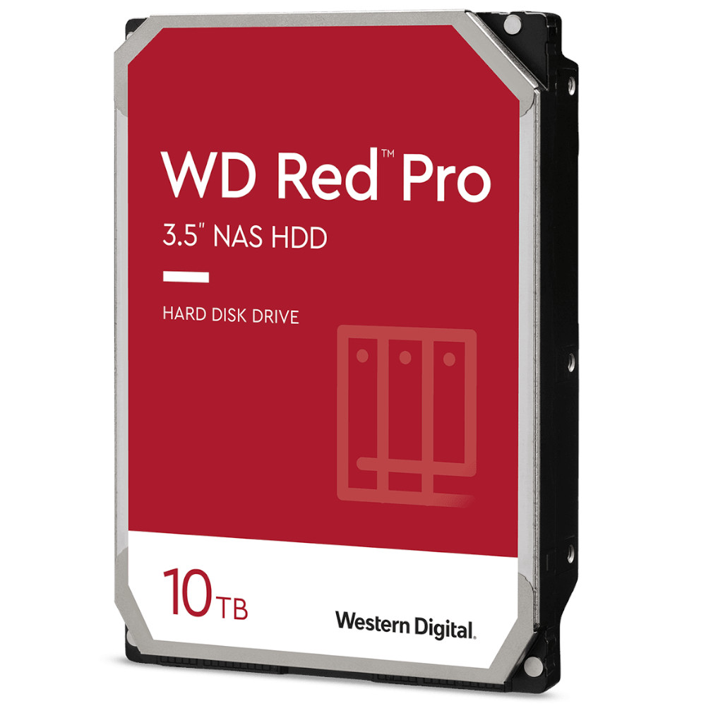 WD 10TB Red Pro 7200rpm HDD 256MB Cache Internal NAS Hard Drive (WD102KFBX)