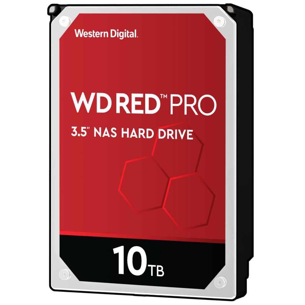 WD - WD 10TB Red Pro 7200rpm HDD 256MB Cache Internal NAS Hard Drive (WD102KFBX)