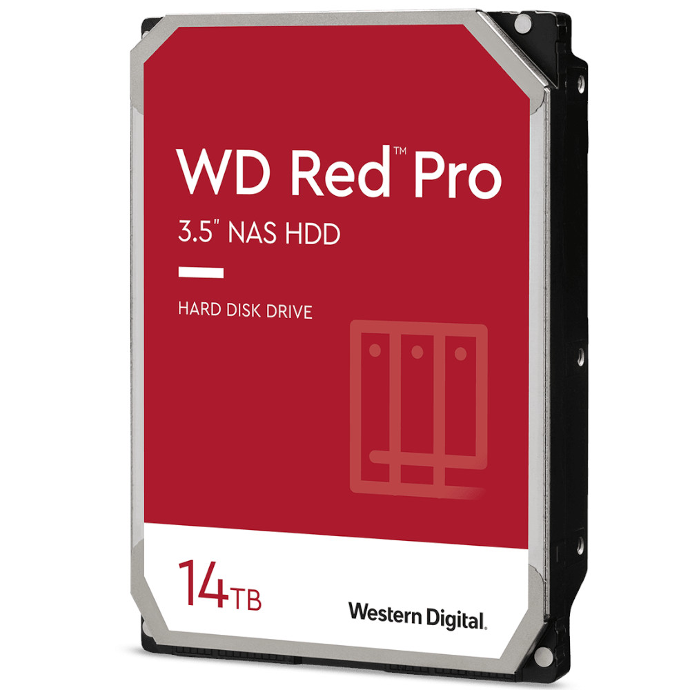WD 14TB Red Pro 7200rpm HDD 512MB Cache Internal NAS Hard Drive (WD141KFGX)