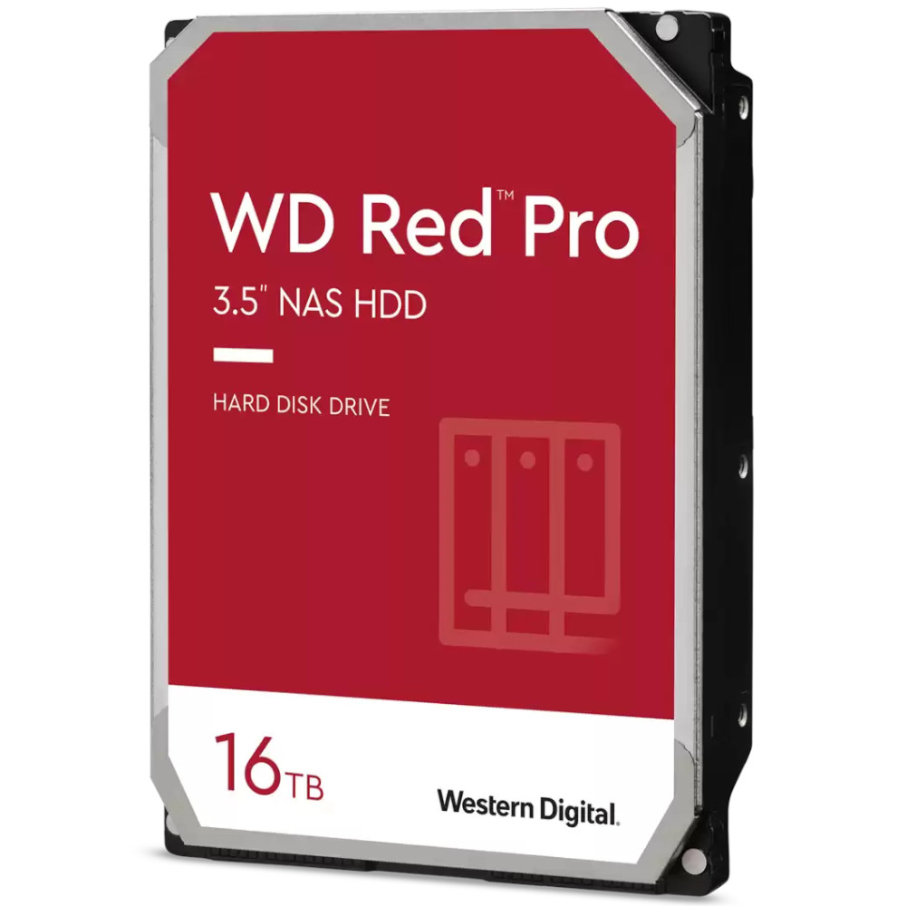 WD 16TB Red Pro 7200rpm HDD 512MB Cache Internal NAS Hard Drive (WD161KFGX)