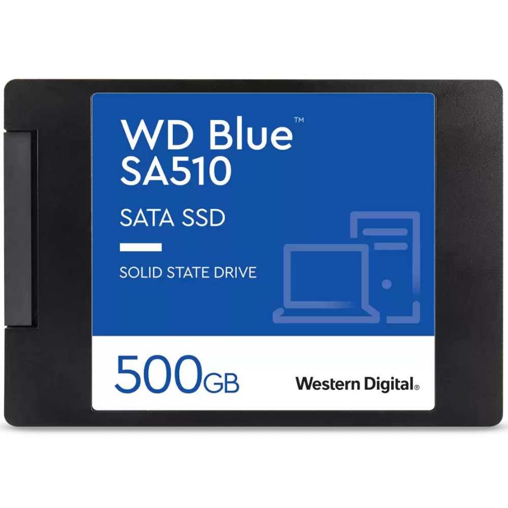 WD Blue SA510 500GB SSD 2.5" SATA Solid State Drive (WDS500G3B0A)