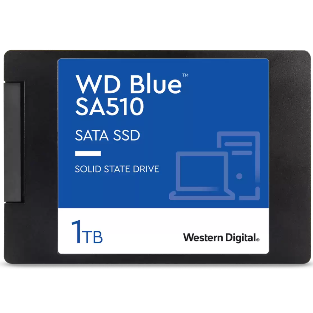 WD Blue SA510 1TB SSD 2.5" SATA Solid State Drive (WDS100T3B0A)