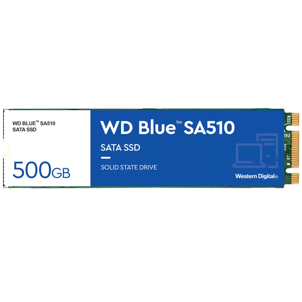 WD Blue SA510 500GB SATA M.2 2280 Solid State Drive (WDS500G3B0B)