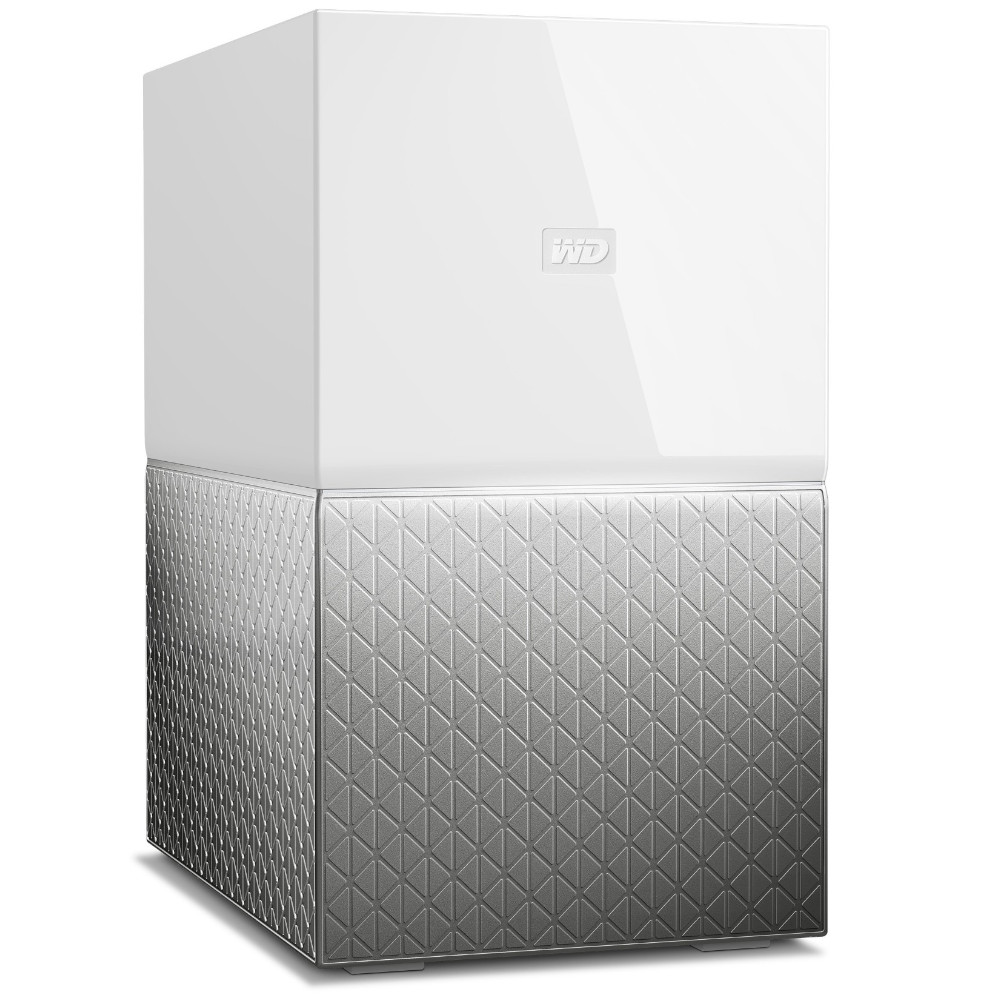 WD - WD My Cloud Home DUO Personal 6TB Networked Attached Storage (WDBMUT0060JWT)