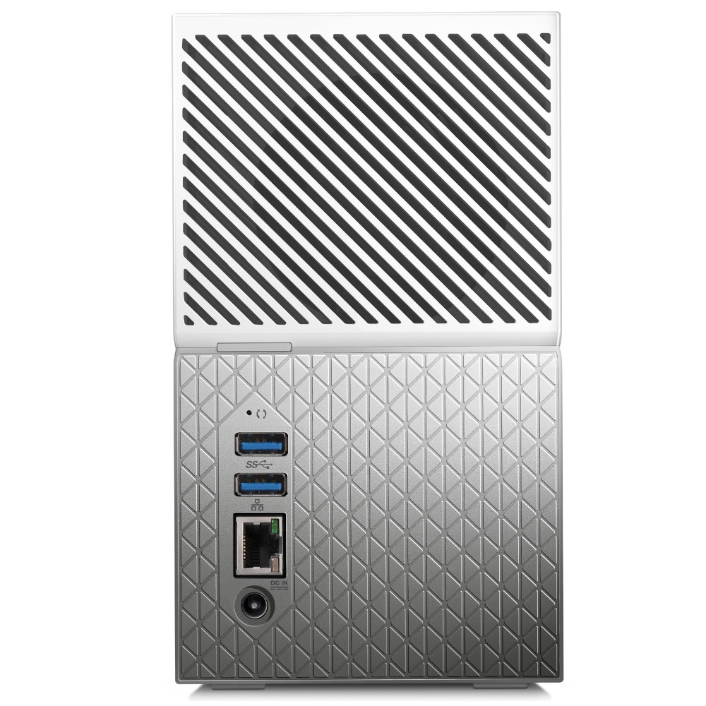 WD - WD My Cloud Home DUO Personal 12TB Networked Attached Storage (WDBMUT0120JWT)