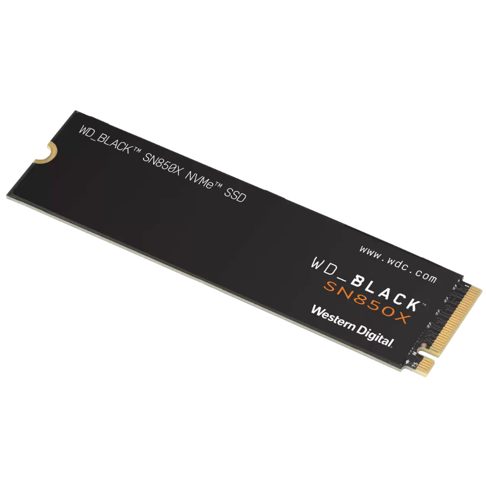 WD - WD Black SN850X 1TB SSD M.2 2280 NVME PCI-E Gen4 Solid State Drive (WDS100T2X0E)