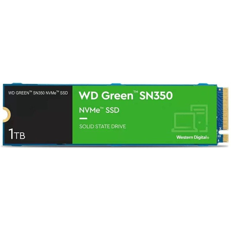 WD Green SN350 1TB SSD M.2 2280 Solid State Drive (WDS100T3G0C)