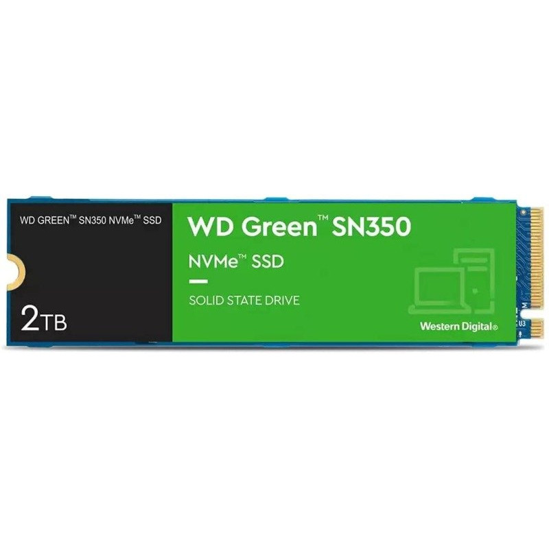 WD Green SN350 2TB SSD M.2 2280 Solid State Drive (WDS200T3G0C)