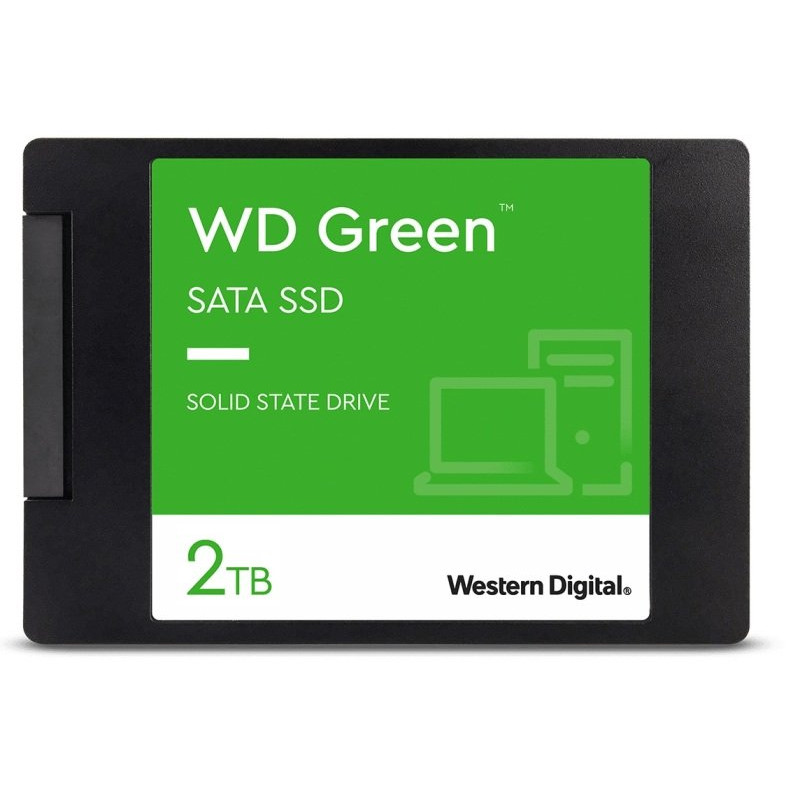 WD Green 2TB SSD 2.5" SATA Solid State Drive (WDS200T2G0A)