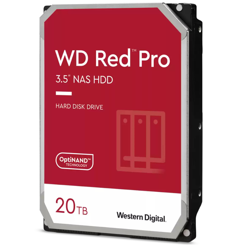 WD 20TB Red Pro 7200rpm HDD 512MB Cache Internal NAS Hard Drive (WD201KFGX)