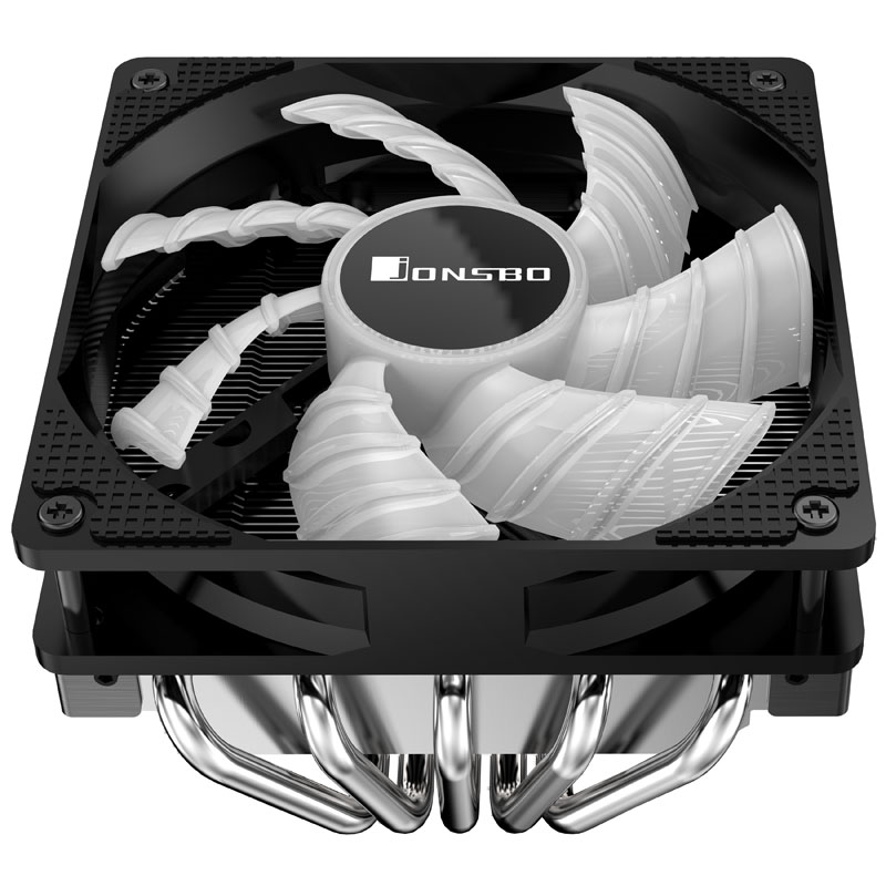 Jonsbo - Jonsbo CR-701 120mm RGB LED CPU Cooler - Black
